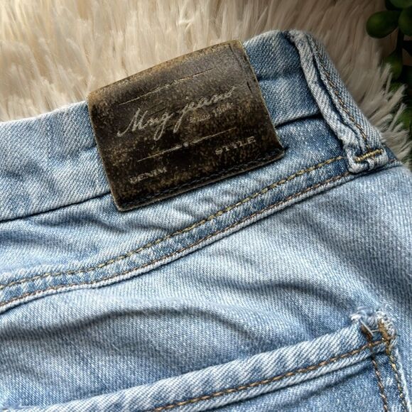 Mango Collection Light Wash Denim Bootcut Jeans Size 6 - Picture 6 of 7